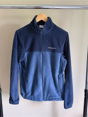 Columbia Two-Tone Navy on Blue Women’s Fleece Jacket